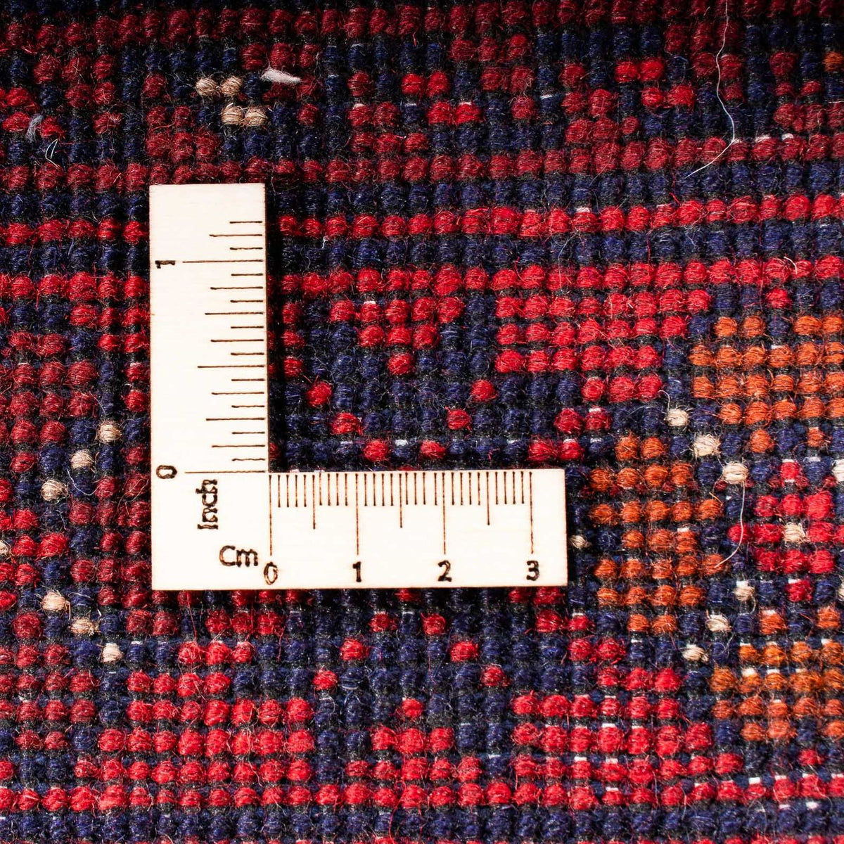 Afgański dywan - Kunduz - 192 x 128 cm - ciemna czerwień