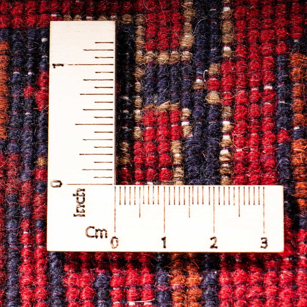 Biegacz Afgański dywan - Kunduz - 295 x 82 cm - ciemna czerwień