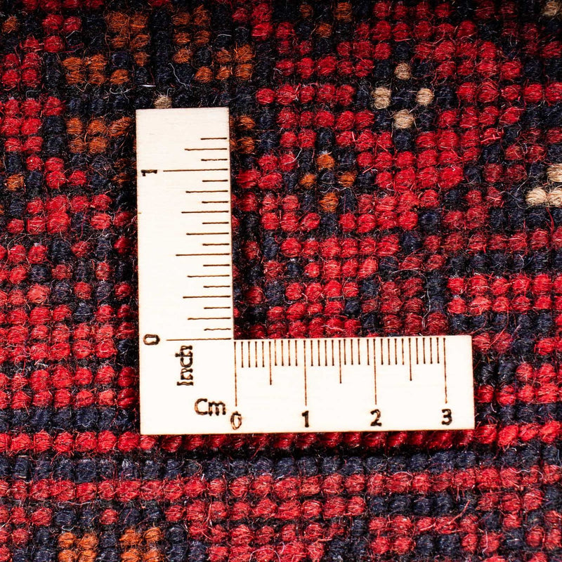 Afgański dywan - Kunduz - 146 x 102 cm - ciemna czerwień