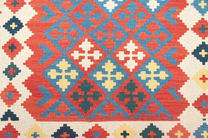 Dywan Kelim - Orientalny - 183 x 120 cm - pomarańczowy