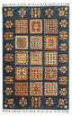 Bakhtiari Dywan 123x83cm - Dywan orientalny