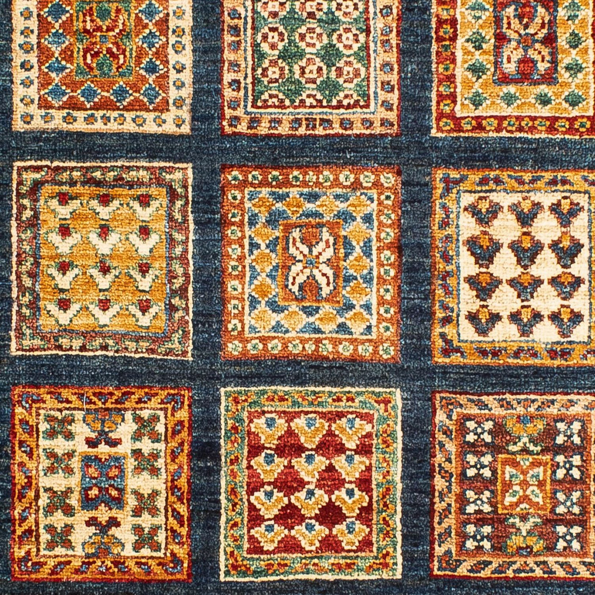 Dywan Ziegler - Bakhtiari - 123 x 83 cm - ciemnoniebieski