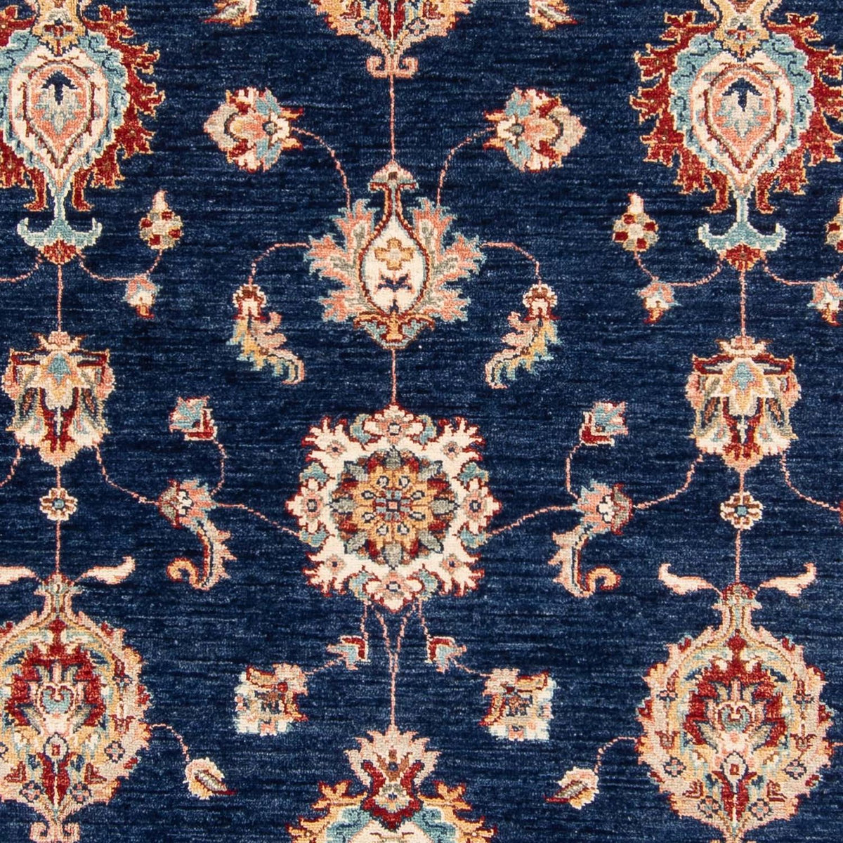 Dywan Zieglera - 242 x 175 cm - ciemnoniebieski