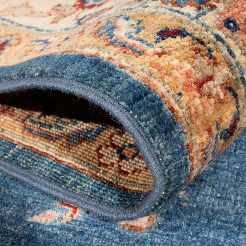 Dywan Zieglera - 257 x 175 cm - ciemnoniebieski