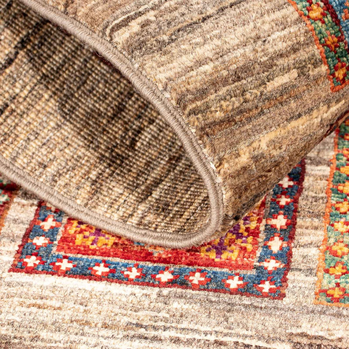 Dywan Ziegler - Bakhtiari - 93 x 63 cm - ciemnobrązowy