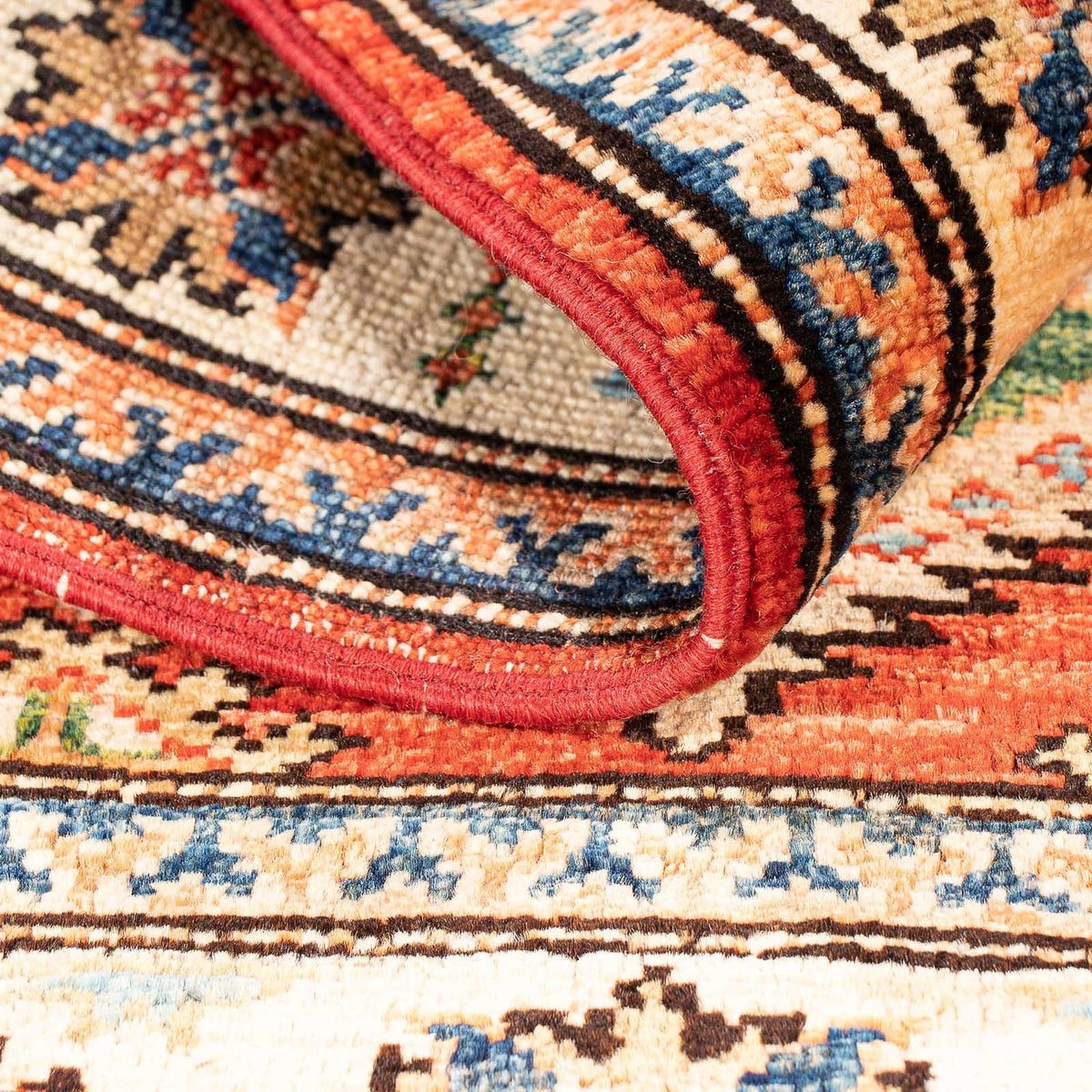 Dywan Ziegler - Kazak - 84 x 60 cm - rdza