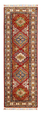 Biegacz Dywan Ziegler - Kazak - 178 x 61 cm - ciemna czerwień