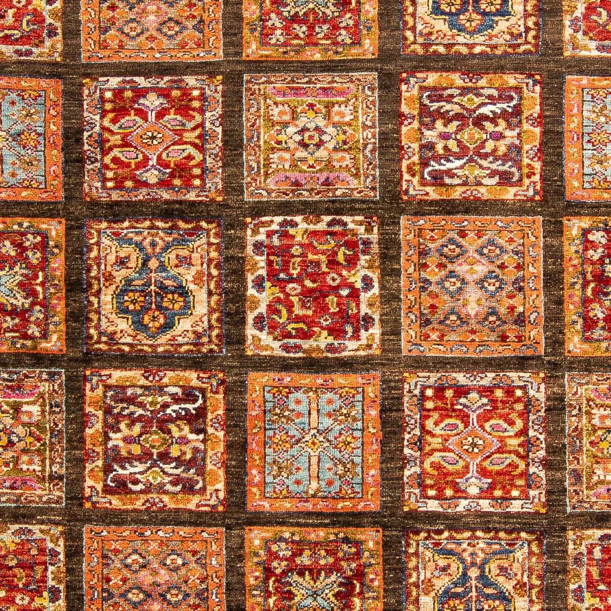 Dywan Ziegler - Bakhtiari - 193 x 150 cm - ciemnobrązowy