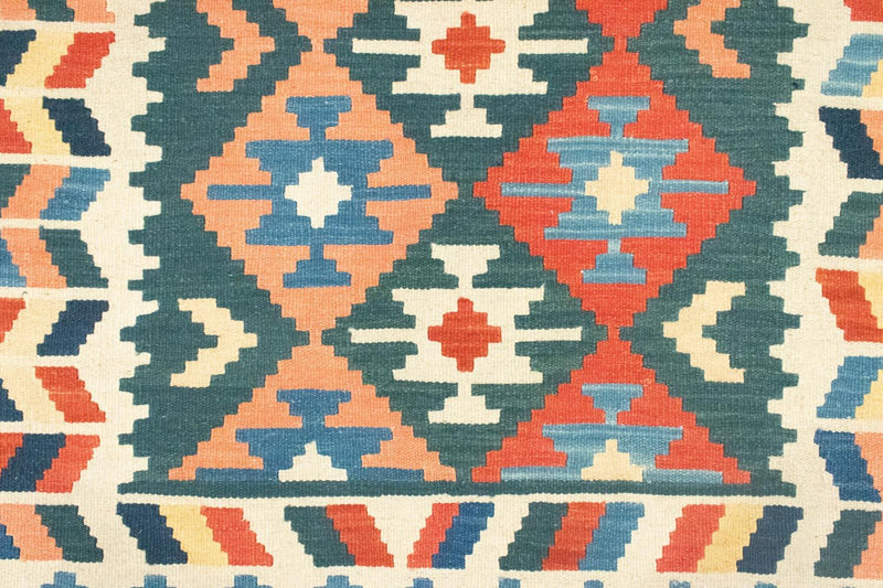 Dywan Kelim - Orientalny - 177 x 130 cm - niebieski