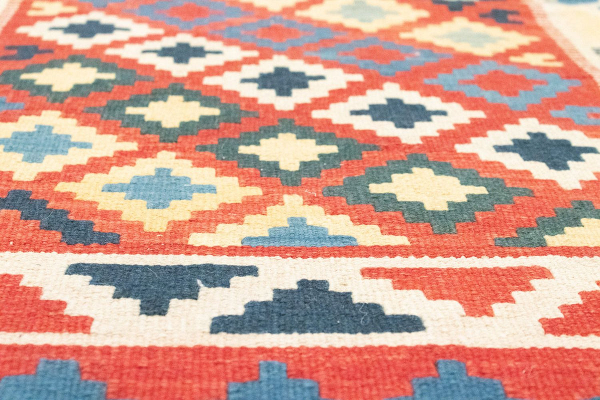 Dywan Kelim - Orientalny - 150 x 100 cm - czerwony