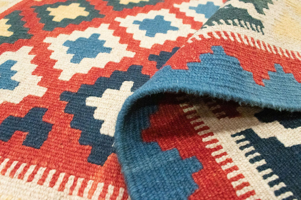 Dywan Kelim - Orientalny - 150 x 100 cm - czerwony