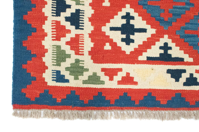 Dywan Kelim - Orientalny - 150 x 102 cm - wielokolorowy