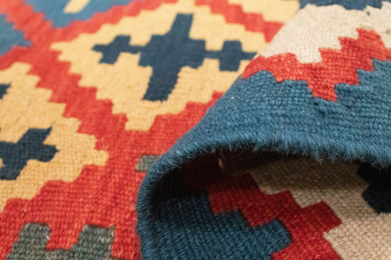 Dywan Kelim - Orientalny - 150 x 102 cm - czerwony