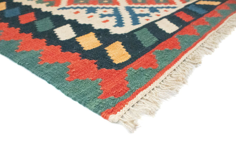 Dywan Kelim - Orientalny - 150 x 104 cm - pomarańczowy