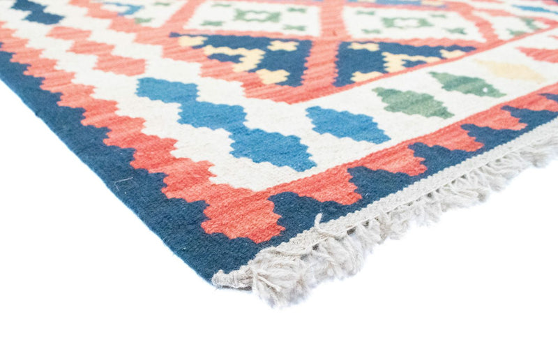 Dywan Kelim - Orientalny - 152 x 102 cm - pomarańczowy