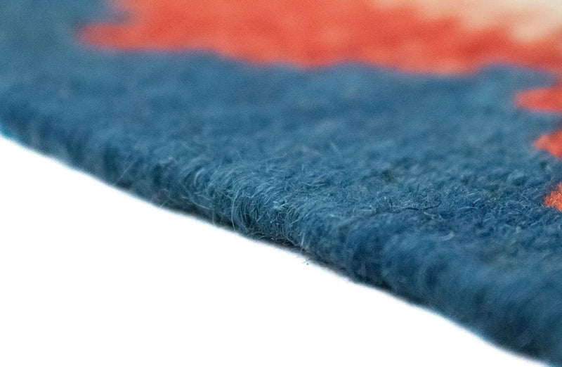 Dywan Kelim - Orientalny - 152 x 99 cm - pomarańczowy