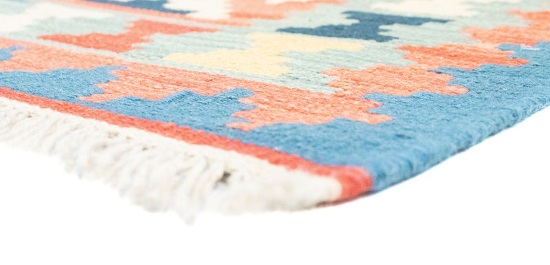 Dywan Kelim - Orientalny - 150 x 104 cm - pomarańczowy