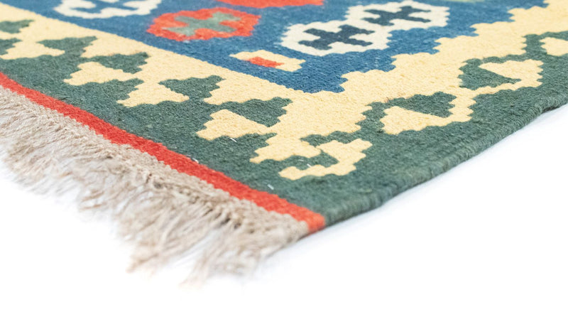 Dywan Kelim - Orientalny - 158 x 105 cm - pomarańczowy