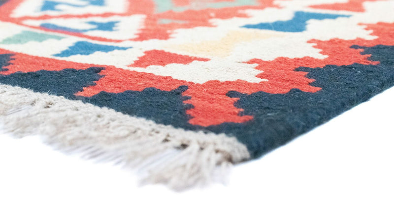 Dywan Kelim - Orientalny - 149 x 104 cm - pomarańczowy