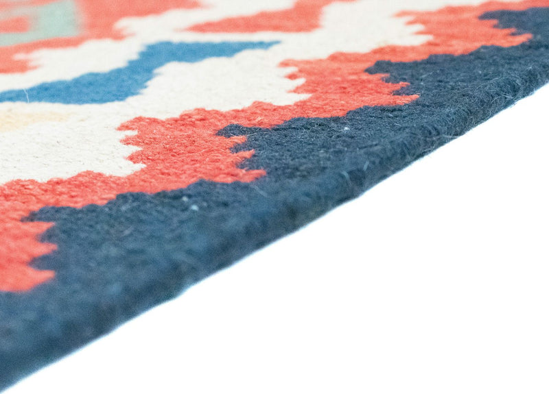 Dywan Kelim - Orientalny - 149 x 104 cm - pomarańczowy