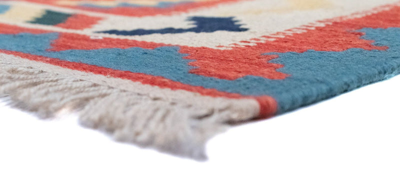 Dywan Kelim - Orientalny - 146 x 102 cm - pomarańczowy