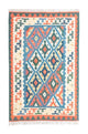 Dywan Kelim - Orientalny - 154 x 103 cm - niebieski