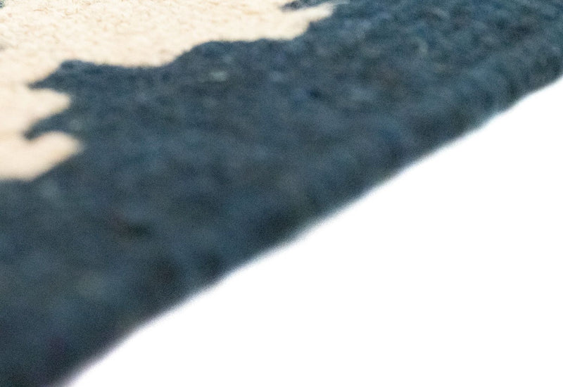 Dywan Kelim - Orientalny - 144 x 110 cm - pomarańczowy