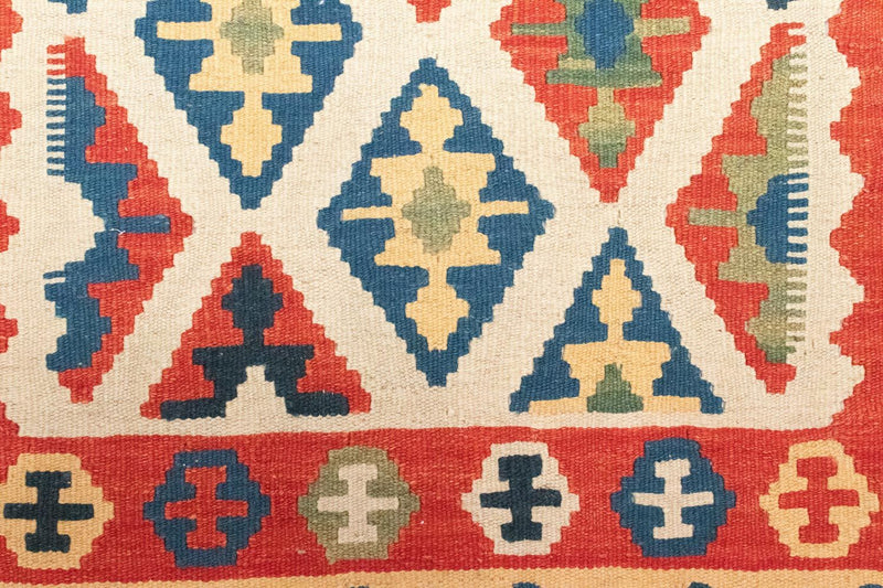 Dywan Kelim - Orientalny - 150 x 103 cm - beżowy