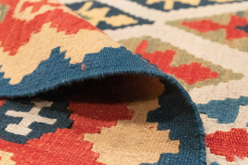 Dywan Kelim - Orientalny - 150 x 103 cm - beżowy