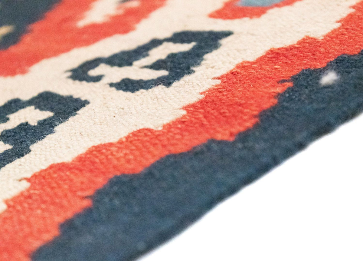 Dywan Kelim - Orientalny - 153 x 103 cm - beżowy