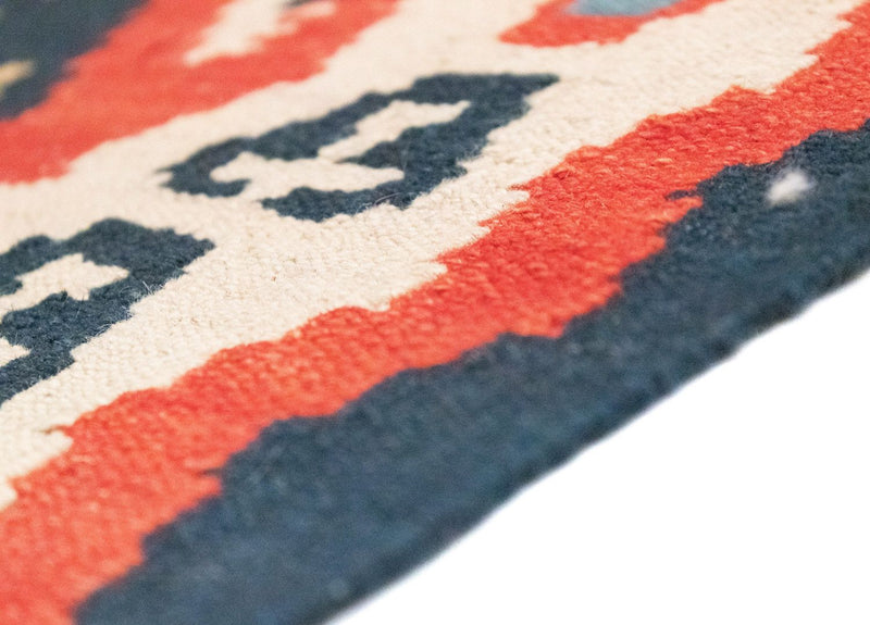 Dywan Kelim - Orientalny - 153 x 103 cm - beżowy