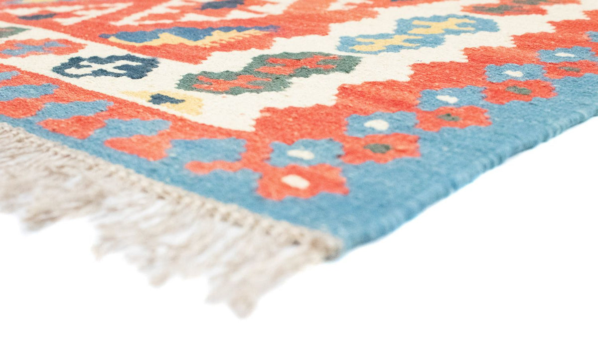 Dywan Kelim - Orientalny - 152 x 100 cm - pomarańczowy