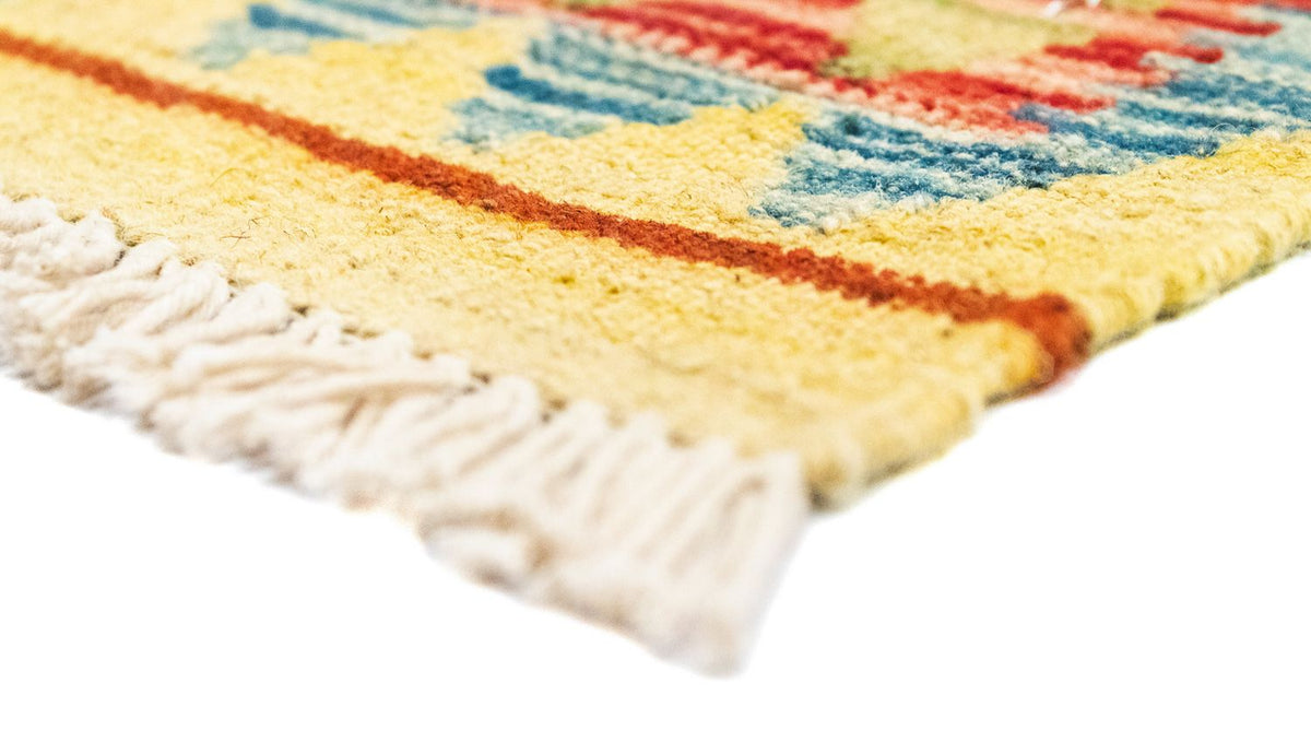 Biegacz Dywan Kelim - Orientalny - 200 x 99 cm - wielokolorowy