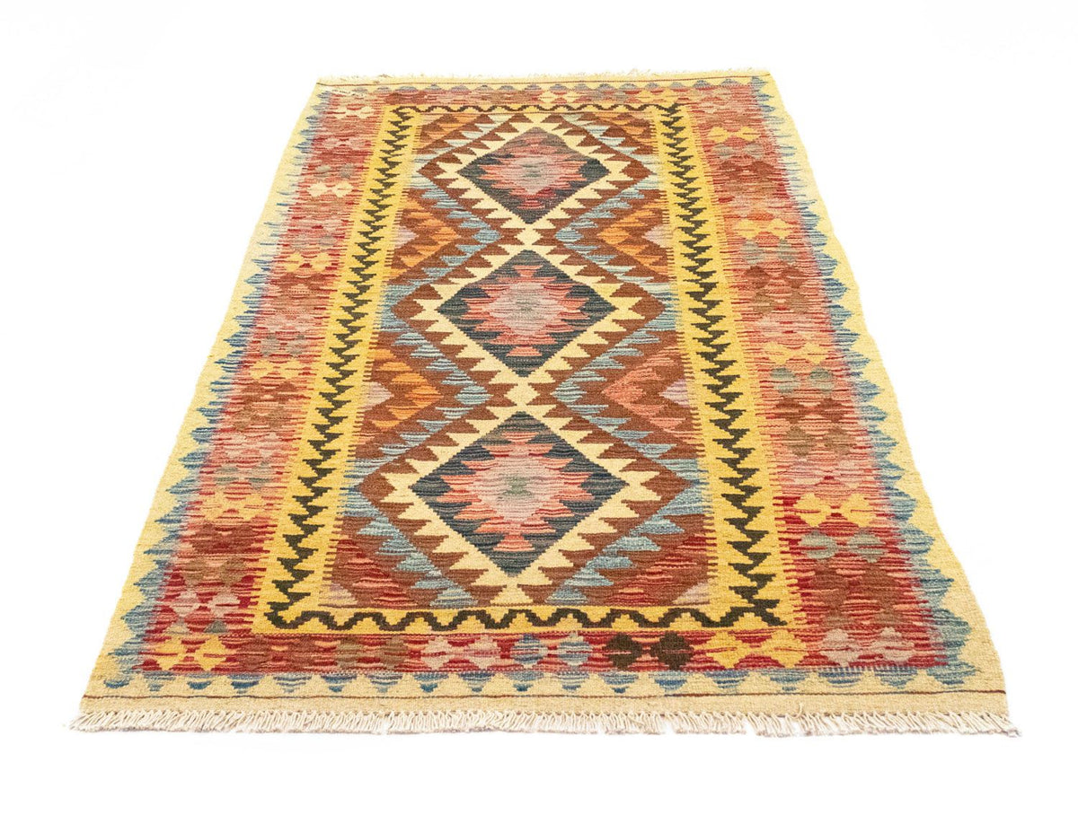 Biegacz Dywan Kelim - Orientalny - 200 x 99 cm - wielokolorowy