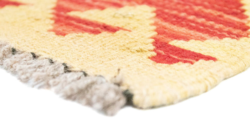 Dywan Kelim - Orientalny - 147 x 105 cm - pomarańczowy