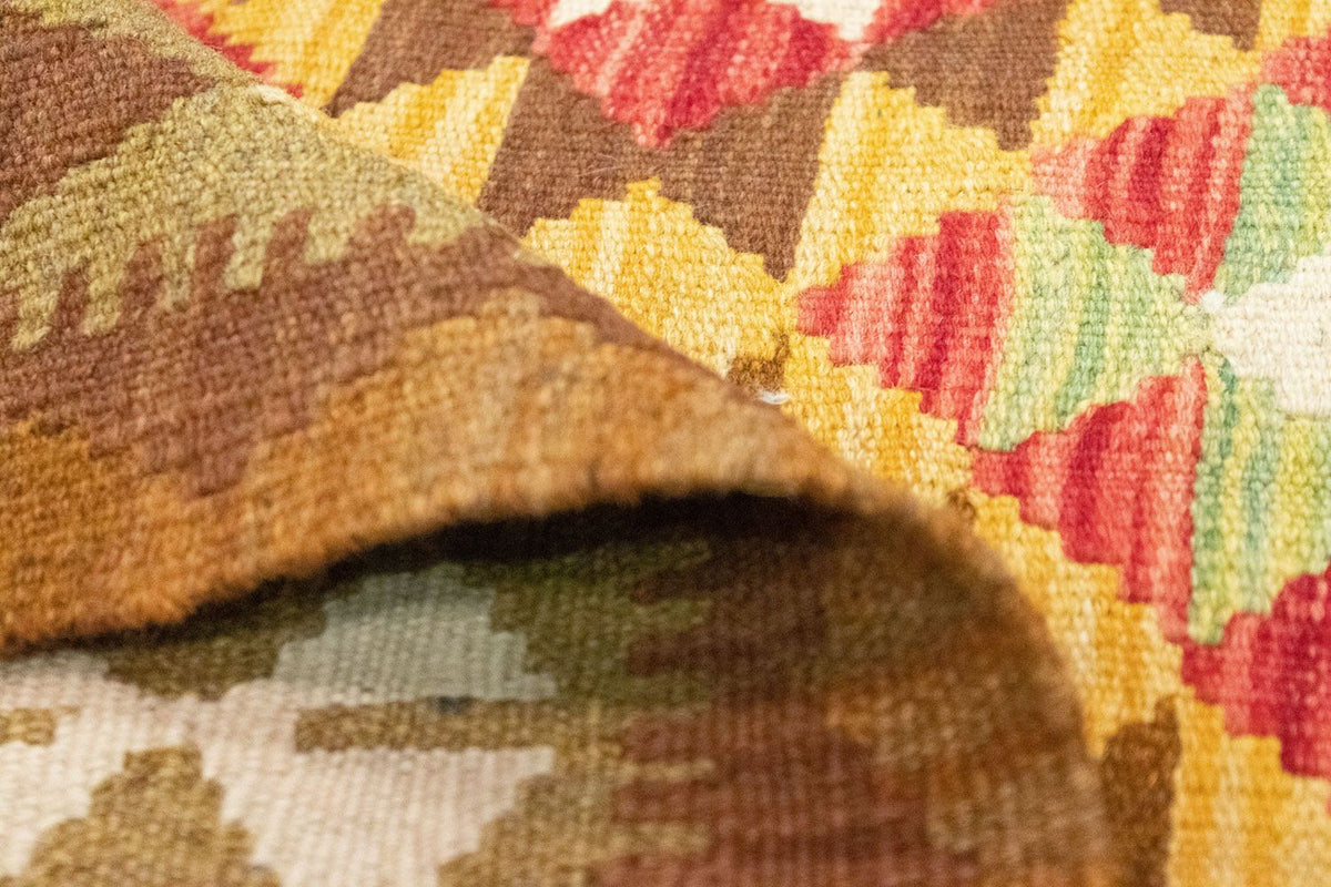 Dywan Kelim - Orientalny - 152 x 95 cm - pomarańczowy