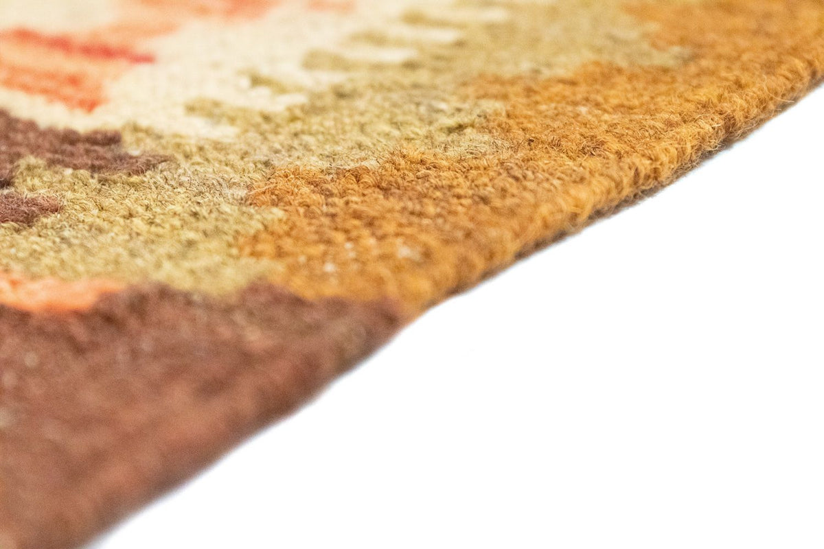 Dywan Kelim - Orientalny - 146 x 100 cm - pomarańczowy