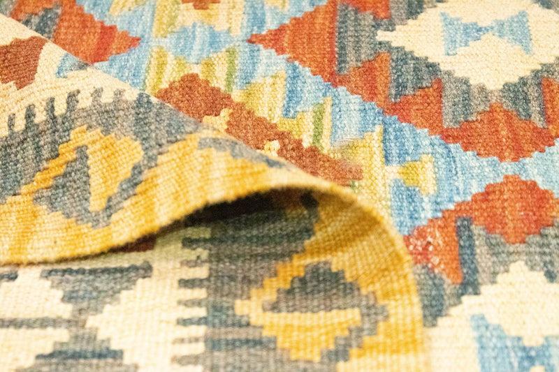 Dywan Kelim - Orientalny - 156 x 108 cm - beżowy