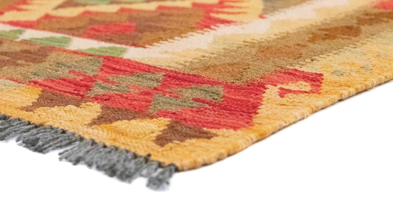 Dywan Kelim - Orientalny - 148 x 98 cm - pomarańczowy