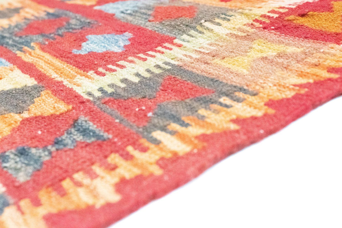 Dywan Kelim - Orientalny - 151 x 106 cm - wielokolorowy