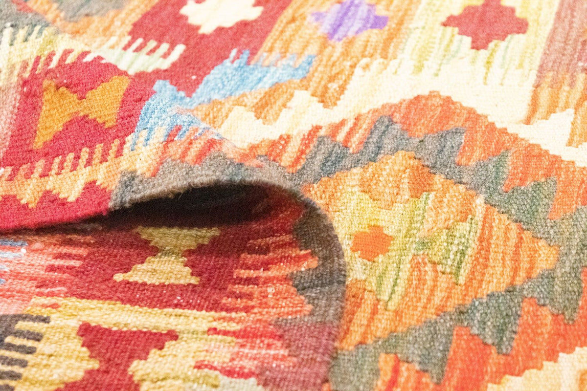 Dywan Kelim - Orientalny - 151 x 106 cm - wielokolorowy