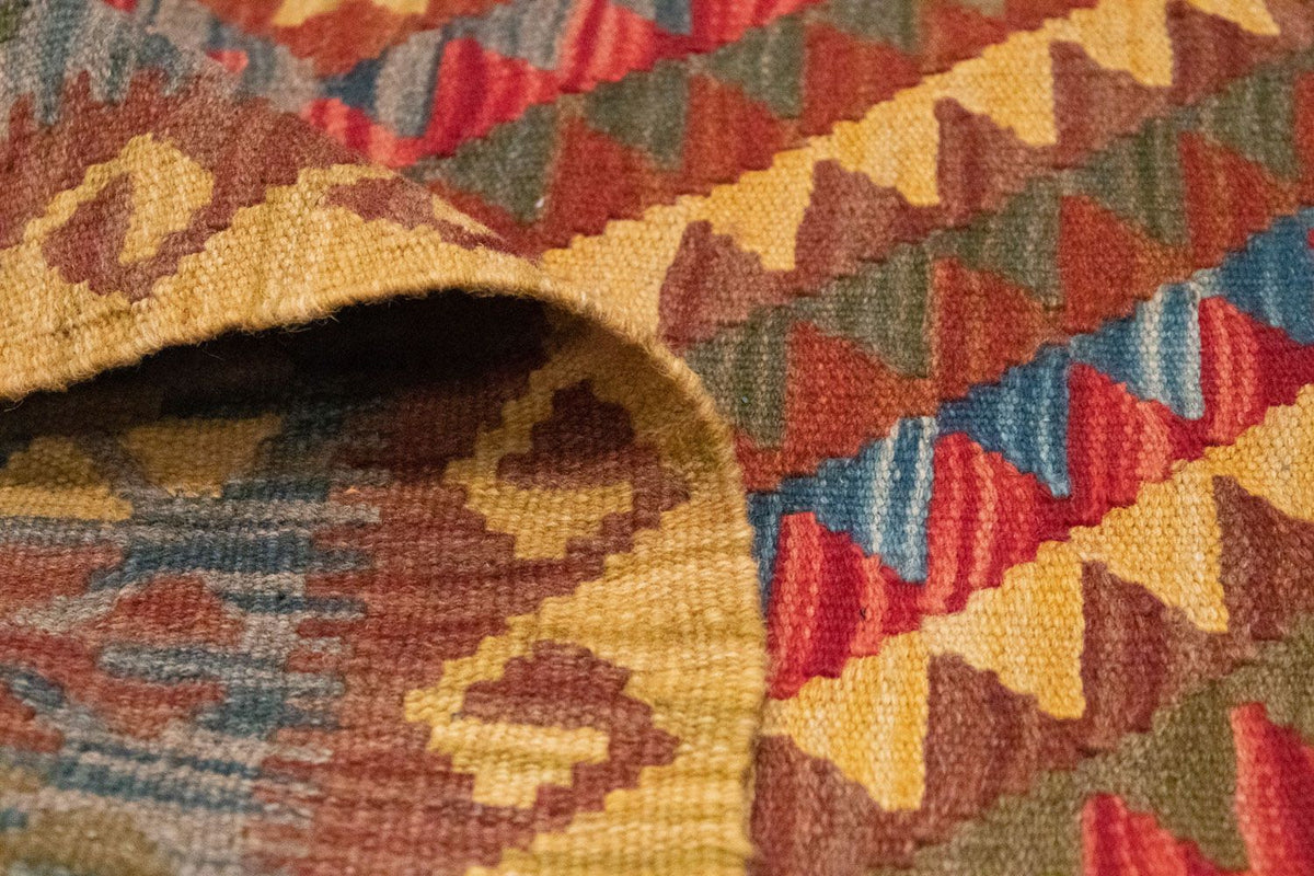 Dywan Kelim - Orientalny - 152 x 106 cm - brązowy