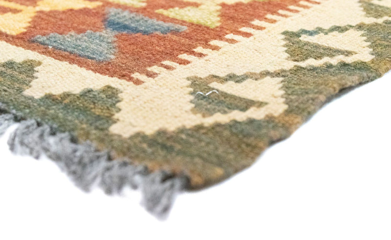 Dywan Kelim - Orientalny - 154 x 107 cm - zielona