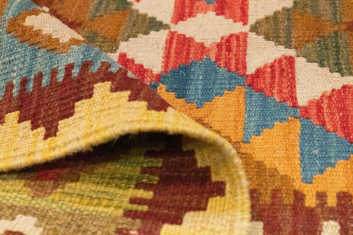 Dywan Kelim - Orientalny - 159 x 101 cm - beżowy