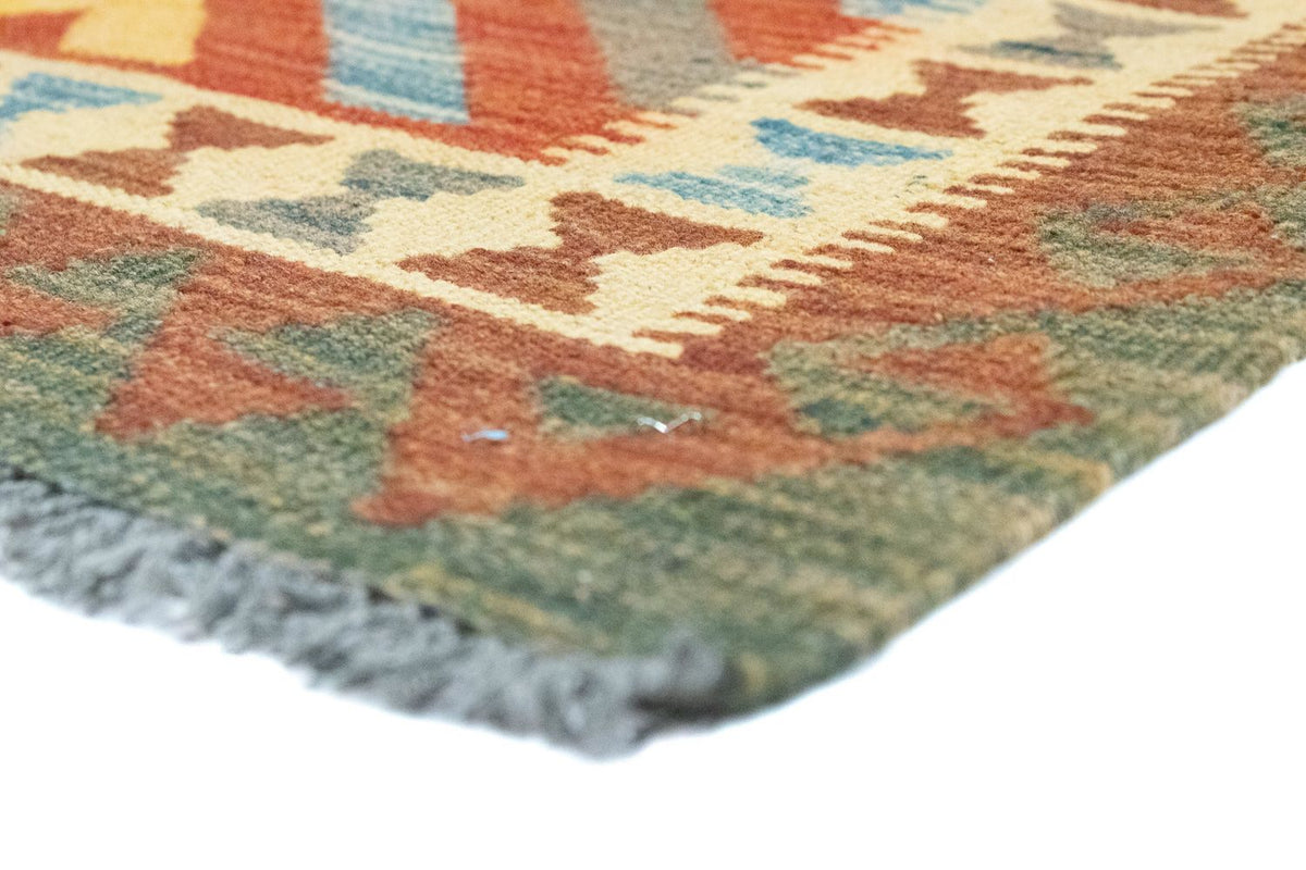 Dywan Kelim - Orientalny - 161 x 107 cm - brązowy