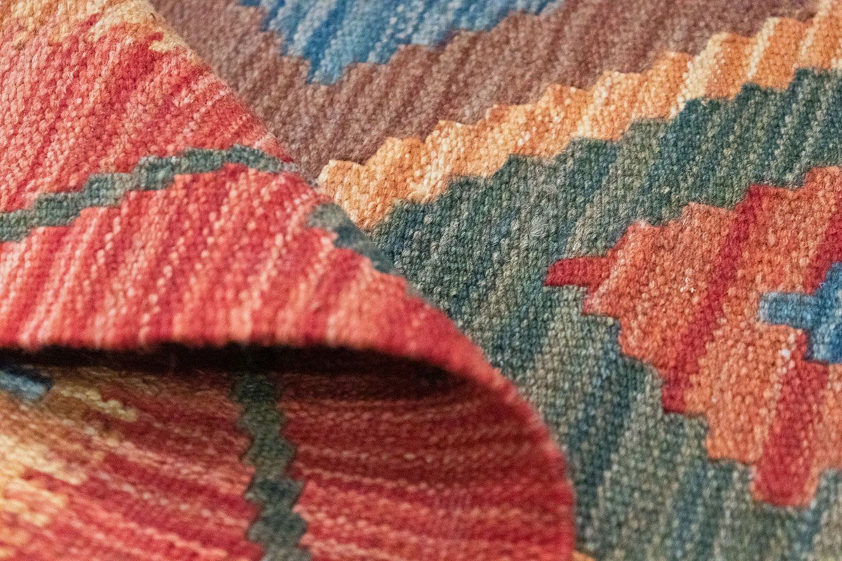 Dywan Kelim - Orientalny - 152 x 104 cm - wielokolorowy