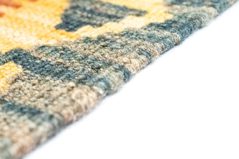 Dywan Kelim - Orientalny - 156 x 105 cm - zielona