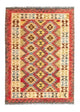 Dywan Kelim - Orientalny - 145 x 103 cm - pomarańczowy