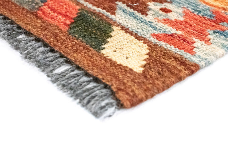 Dywan Kelim - Orientalny - 159 x 103 cm - wielokolorowy