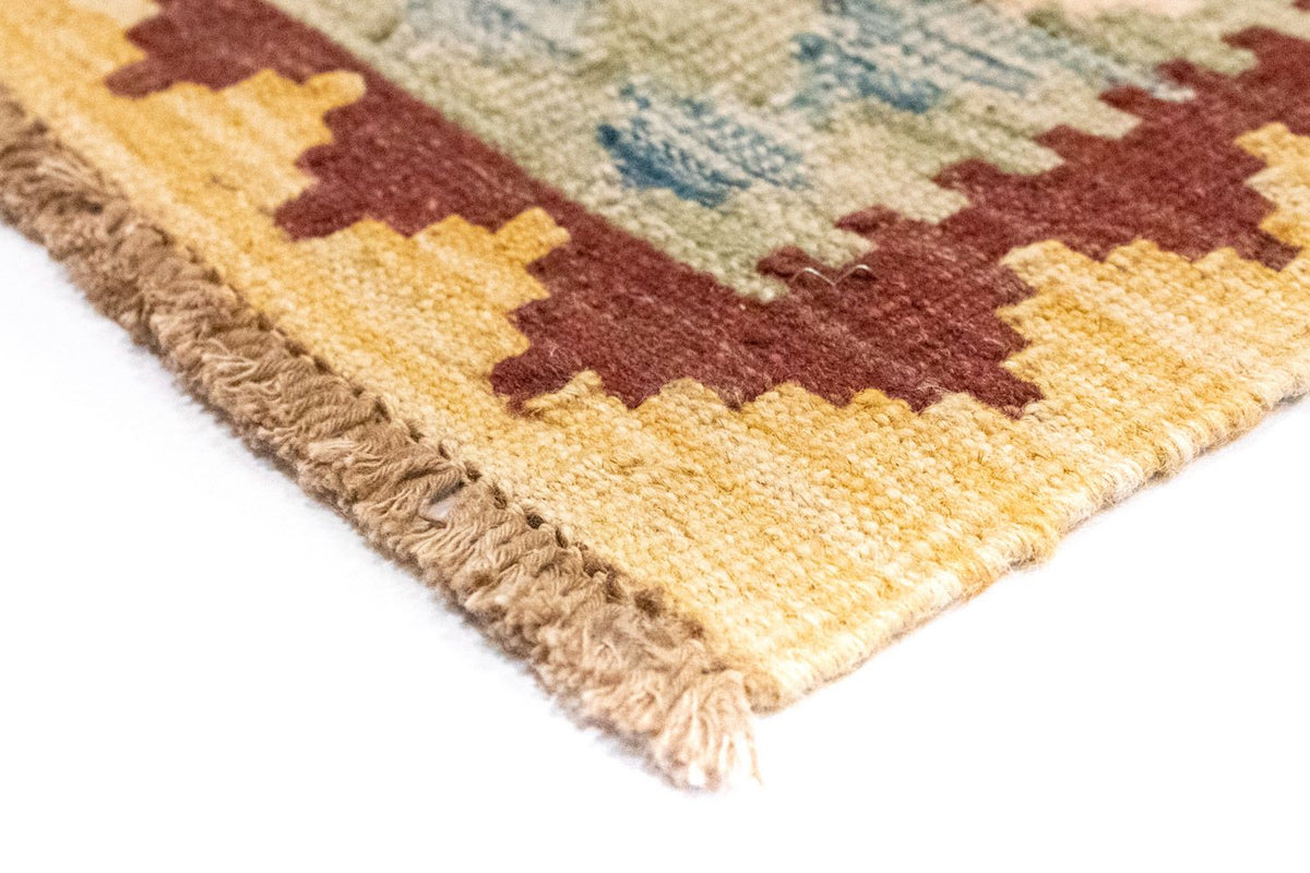 Dywan Kelim - Orientalny - 145 x 101 cm - pomarańczowy